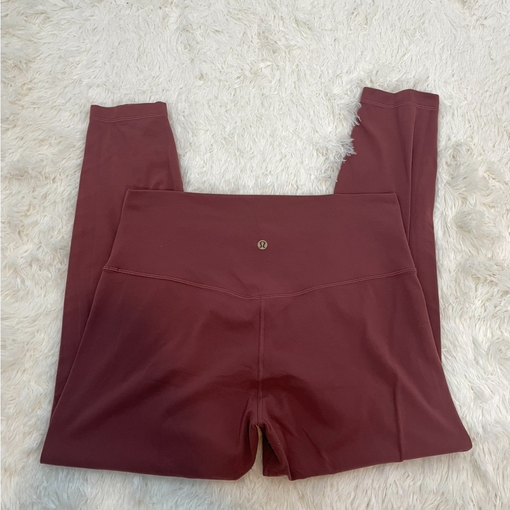 Lululemon Lunar New Year Align High-Rise Pant 25" Smoky Red